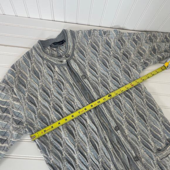 Purely Australian Womens Gray Merino Wool Button-Down Cardigan Sweater Size M - Picture 7 of 9